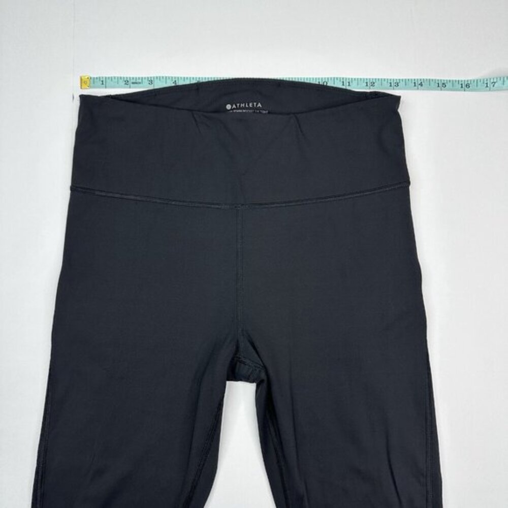 Athleta Ultimate Stash Pocket 7/8 Tight Womens Small Black High Rise Leggings - Picture 7 of 11